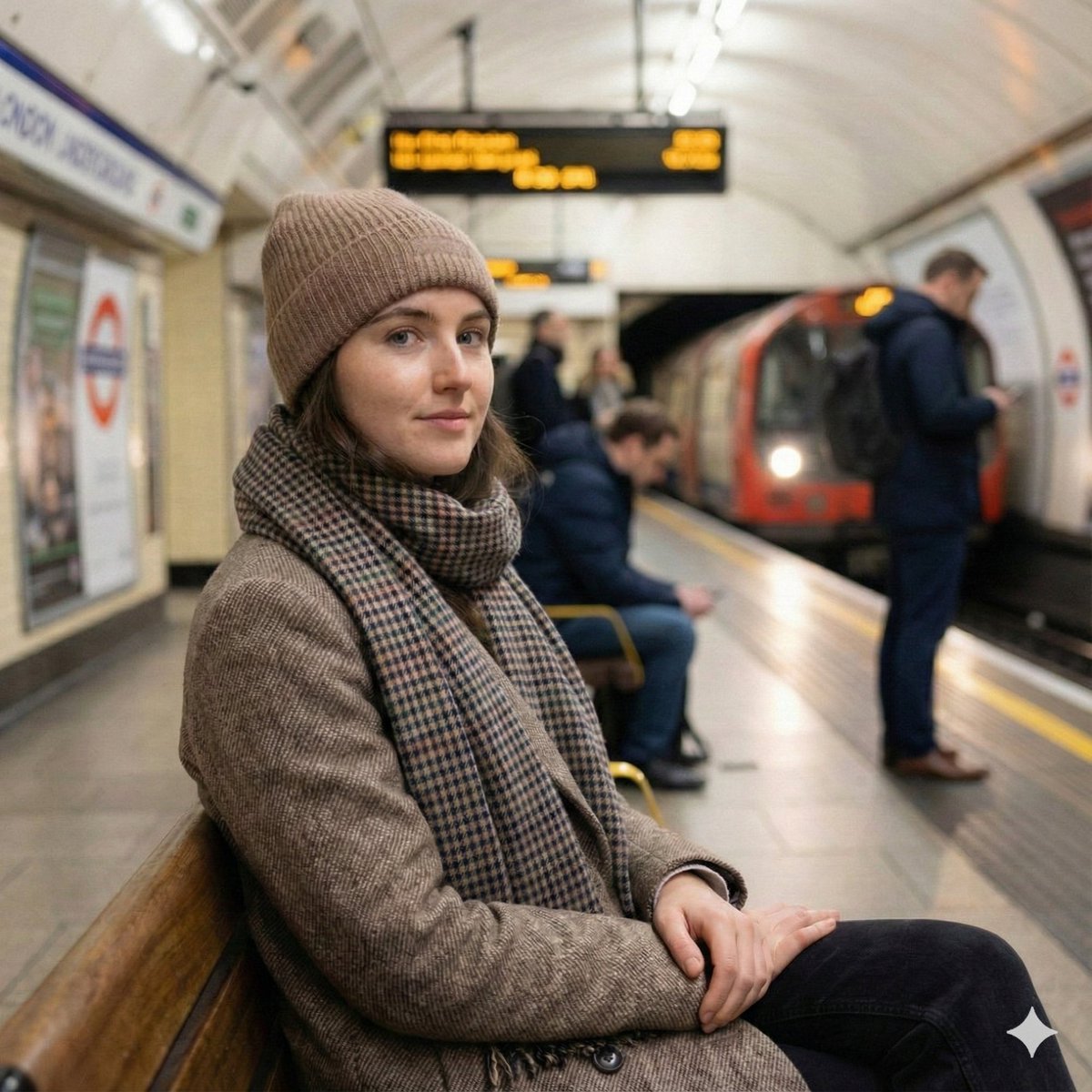 AI Prompt for Realistic London Underground Portraits