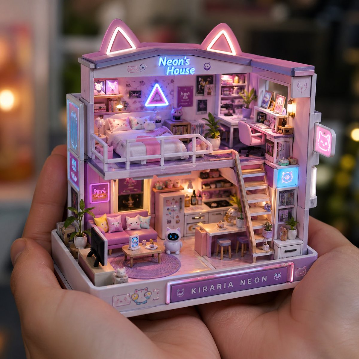 AI Prompt for Realistic Miniature Object Product Photography