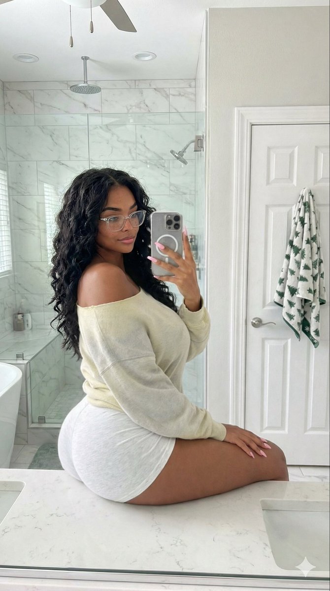 AI Prompt for Realistic Modern Bathroom Selfie