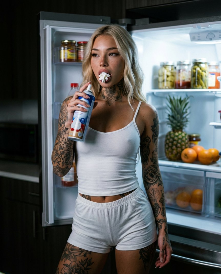 AI Prompt for Realistic Movie-Inspired Whipped Cream Portrait