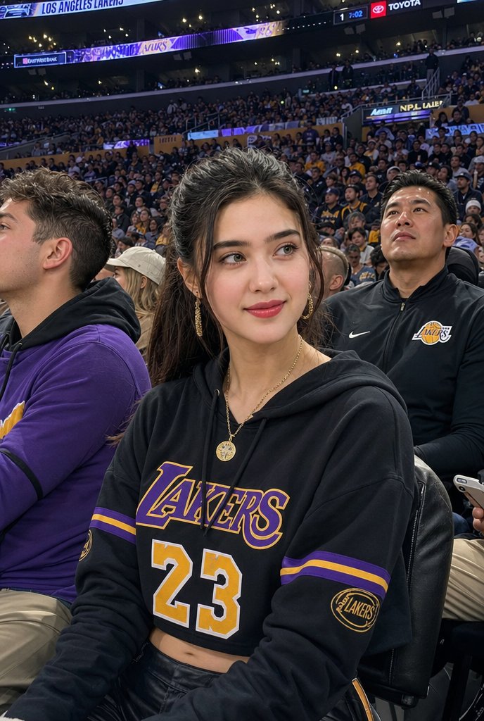 AI Prompt for Realistic NBA Fan Stadium Photo