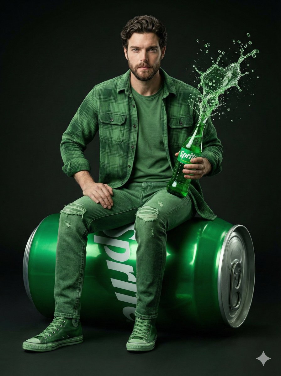 AI Prompt for Realistic Product Advertising with Custom Character