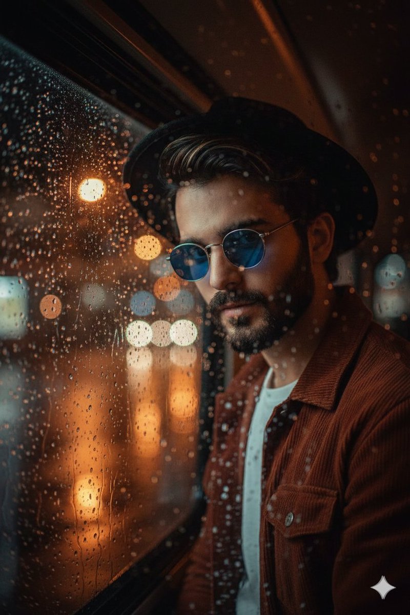 AI Prompt for Realistic Rainy Night Portraits