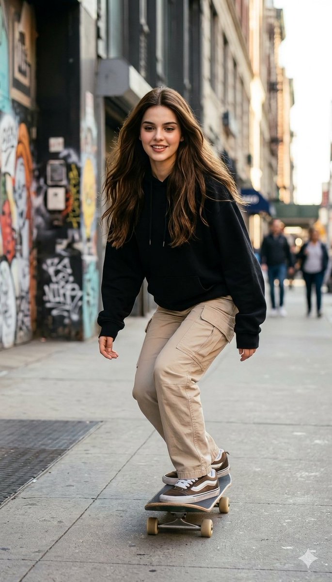 AI Prompt for Realistic Skateboarder Photography