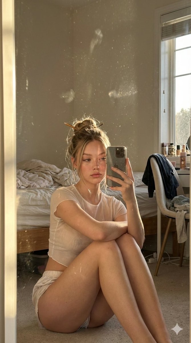 AI Prompt for Realistic Smartphone Selfie in Golden Hour