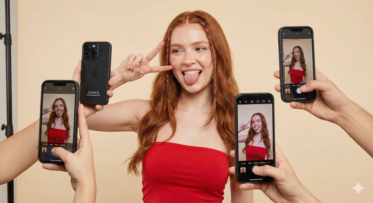 AI Prompt for Realistic Social Media Influencer Portrait Photography