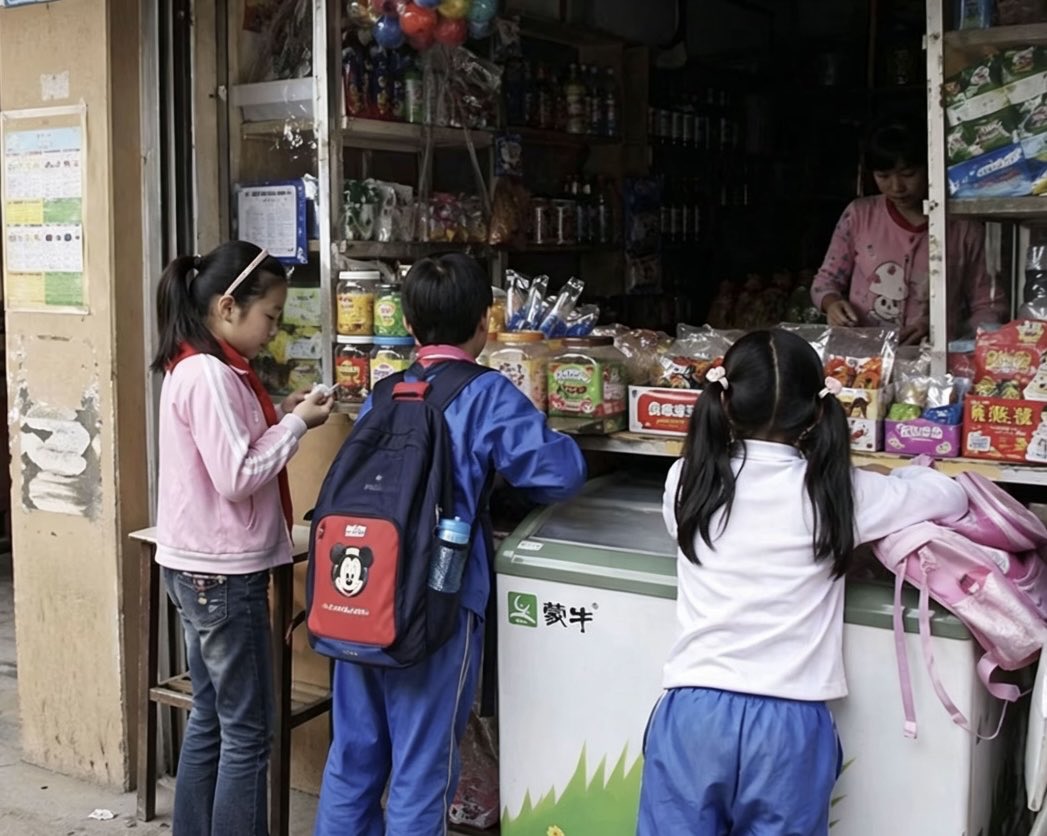 AI Prompt for Realistic Street Photography of Asian Kids