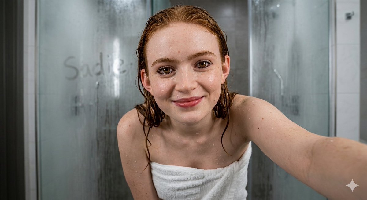 AI Prompt for Realistic Wet Bathroom Selfies with Ultra-Photorealistic Skin Textures and Cinematic Lighting
