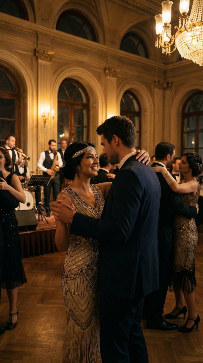 AI Prompt for Romantic 1920s Istanbul Dance Scene