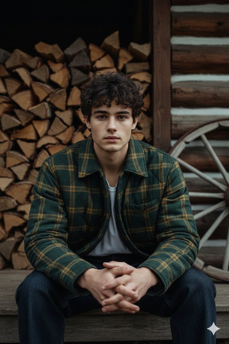 AI Prompt for Rugged Editorial Portrait Photography
