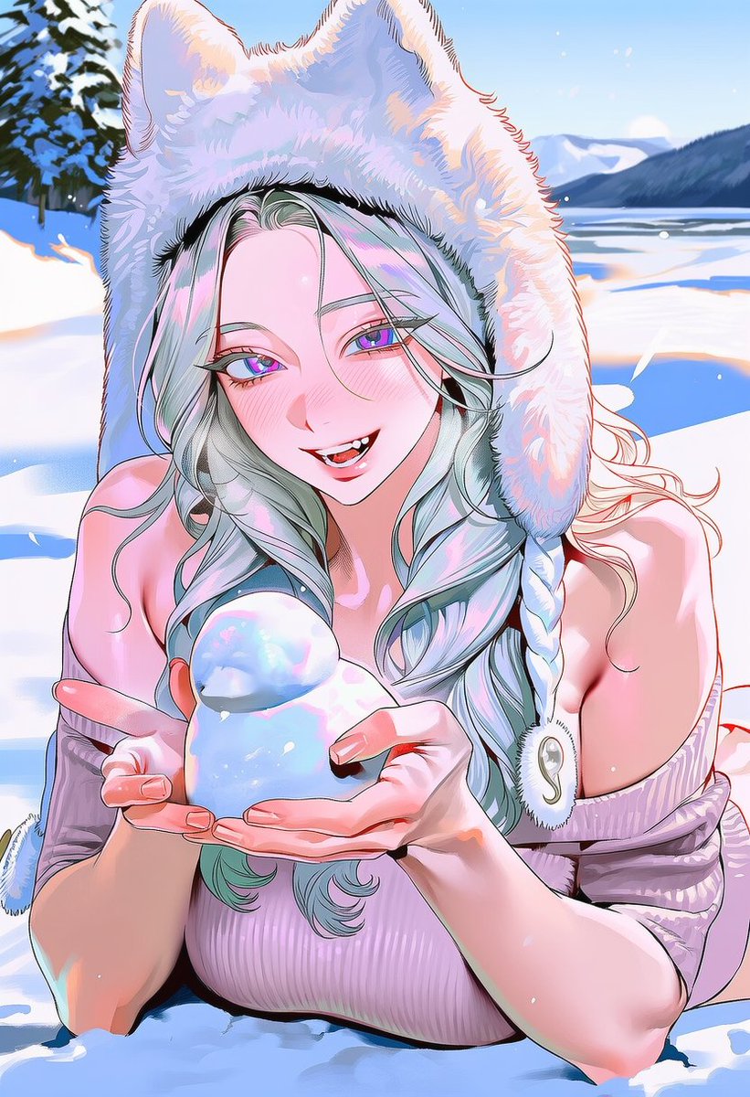 AI Prompt for Snow Duck Image Generation