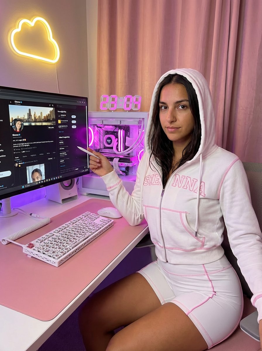 AI Prompt for Social Media Influencer Gaming Setup
