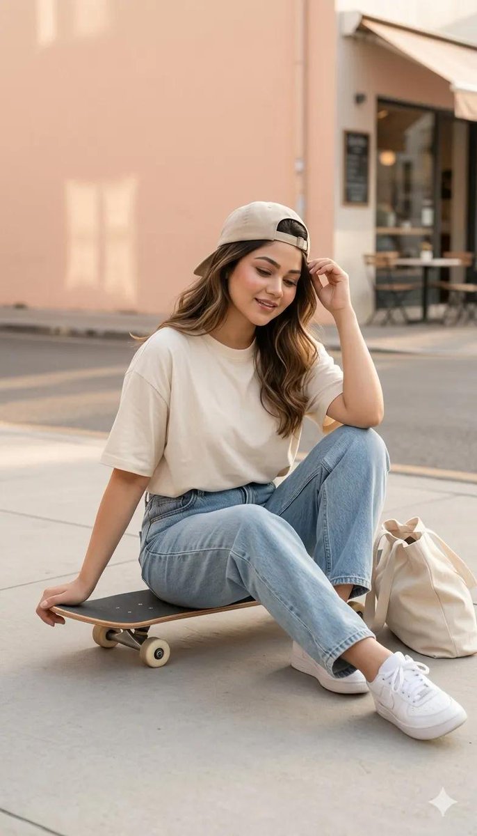 AI Prompt for Social Media Post: Ultra-Realistic Street Style Portrait