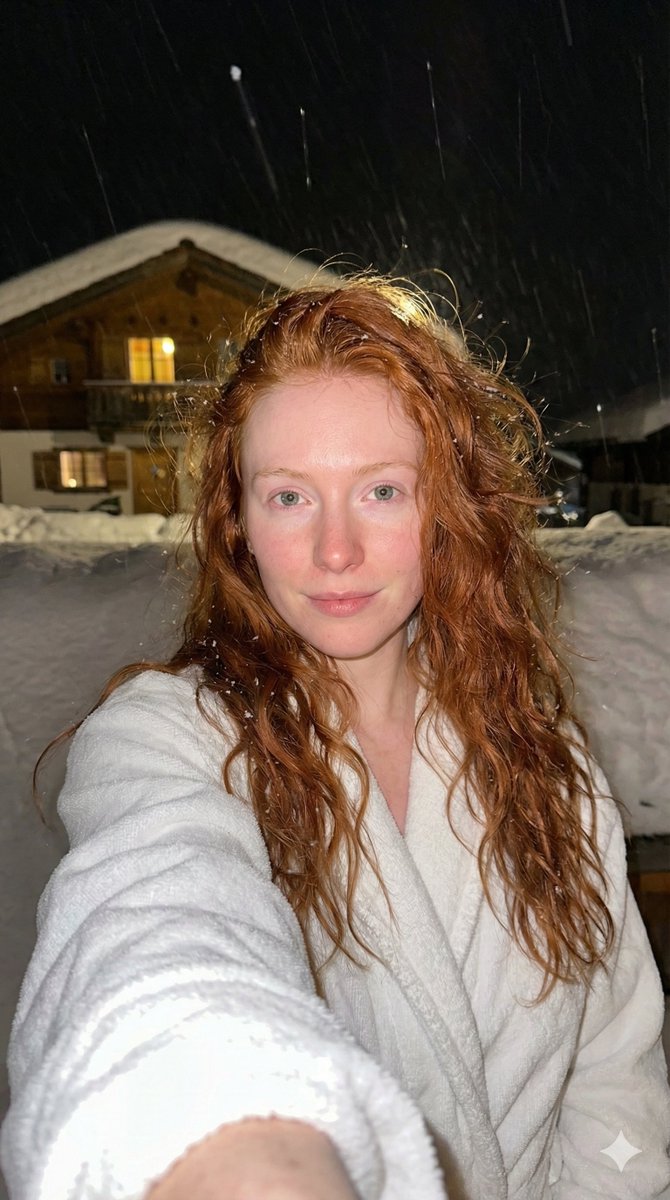 AI Prompt for Social Media Selfie with Cozy Bedroom Background