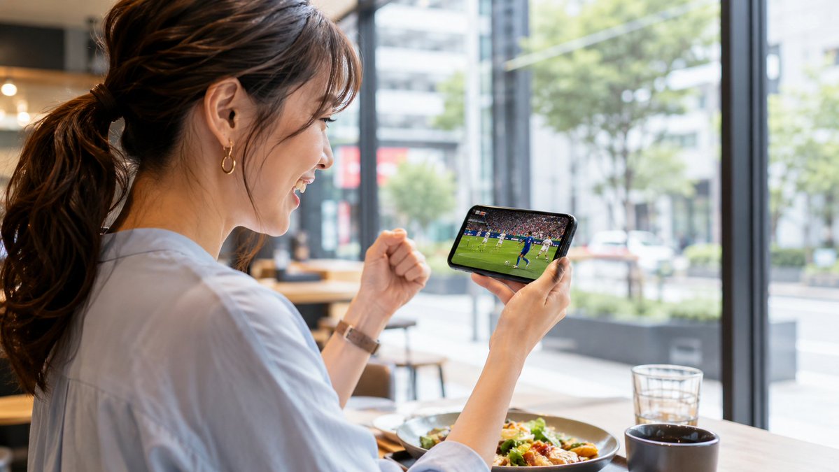 AI Prompt for Social Media Sports Streaming Images