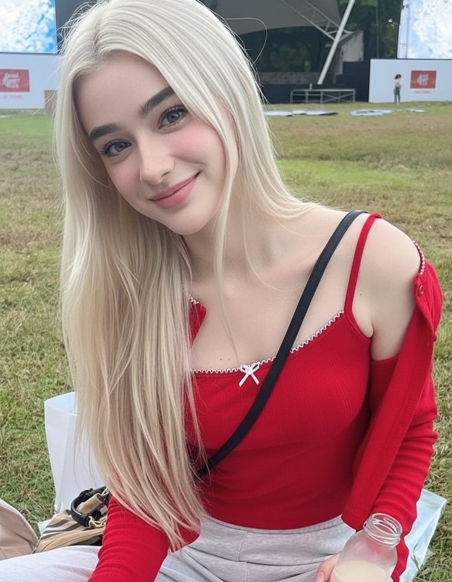 AI Prompt for Soft Girl Summer Portrait in Park