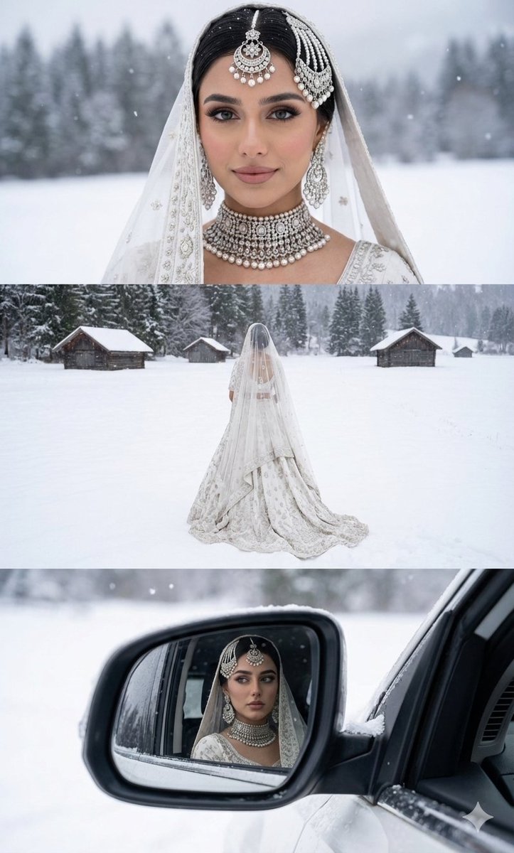 AI Prompt for South Asian Bride Portrait Collection