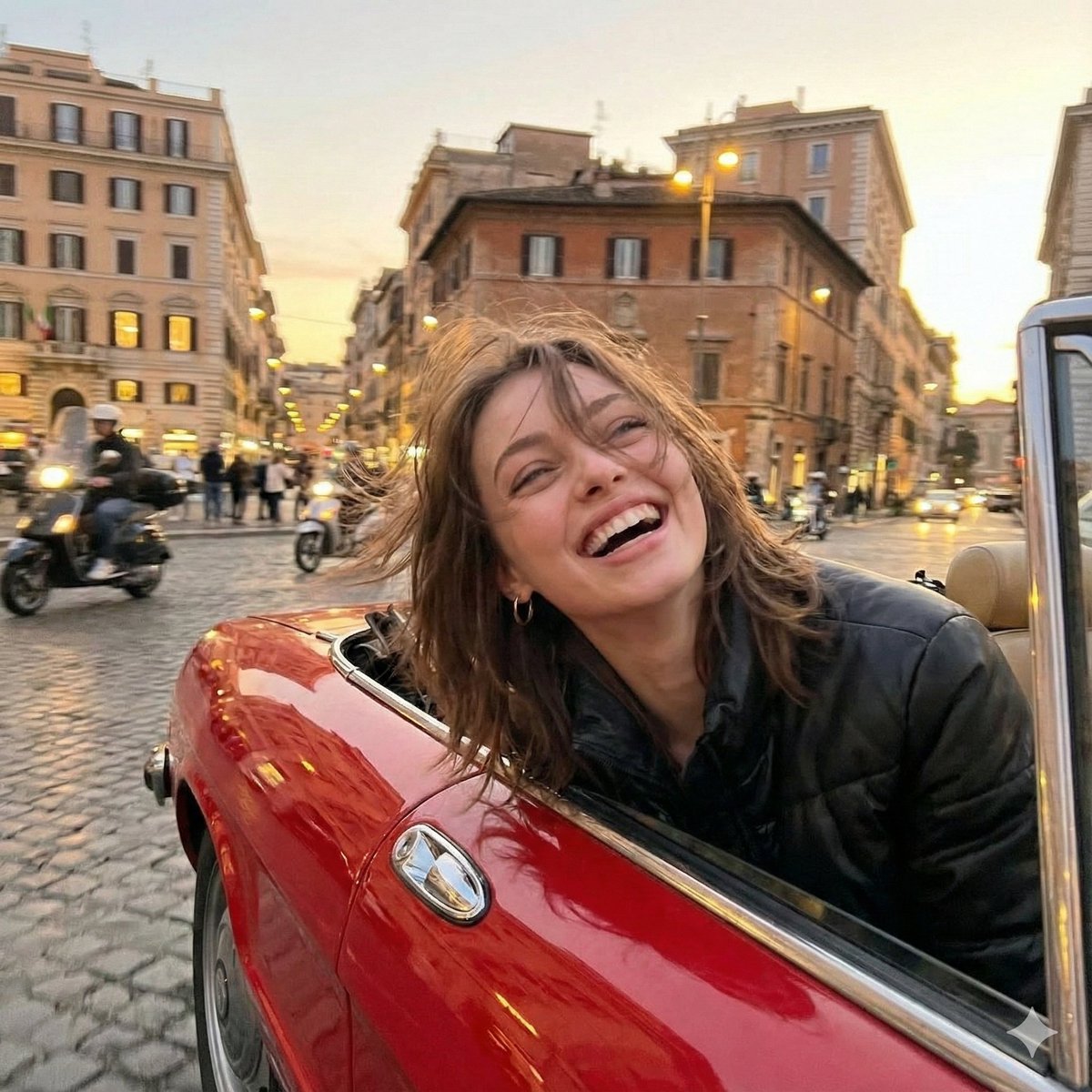 AI Prompt for Spontaneous Cinematic Rome Photograph