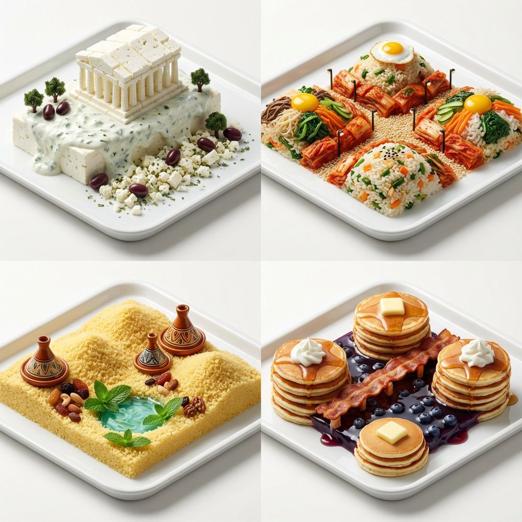 AI Prompt for Stunning Hyper-Realistic Food Miniature Scenes