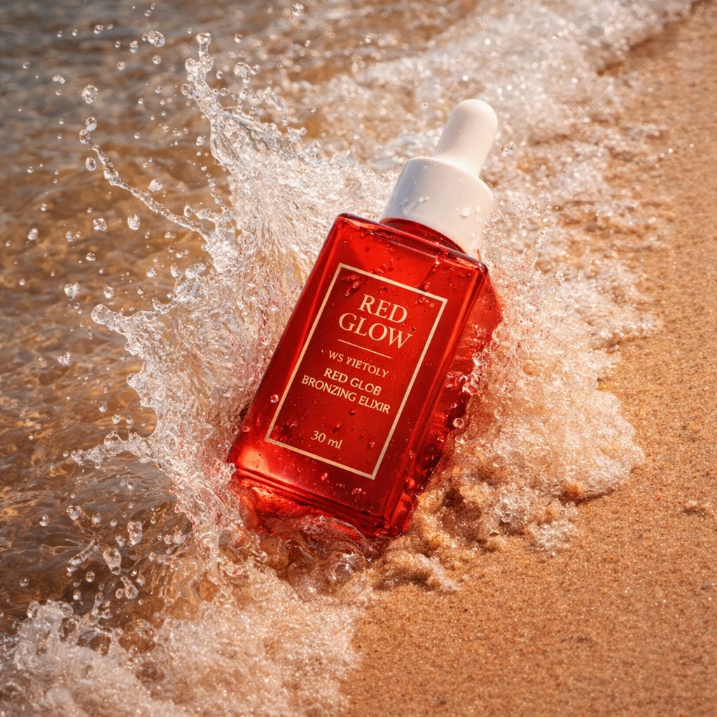 AI Prompt for Summer Product Photography on Beach