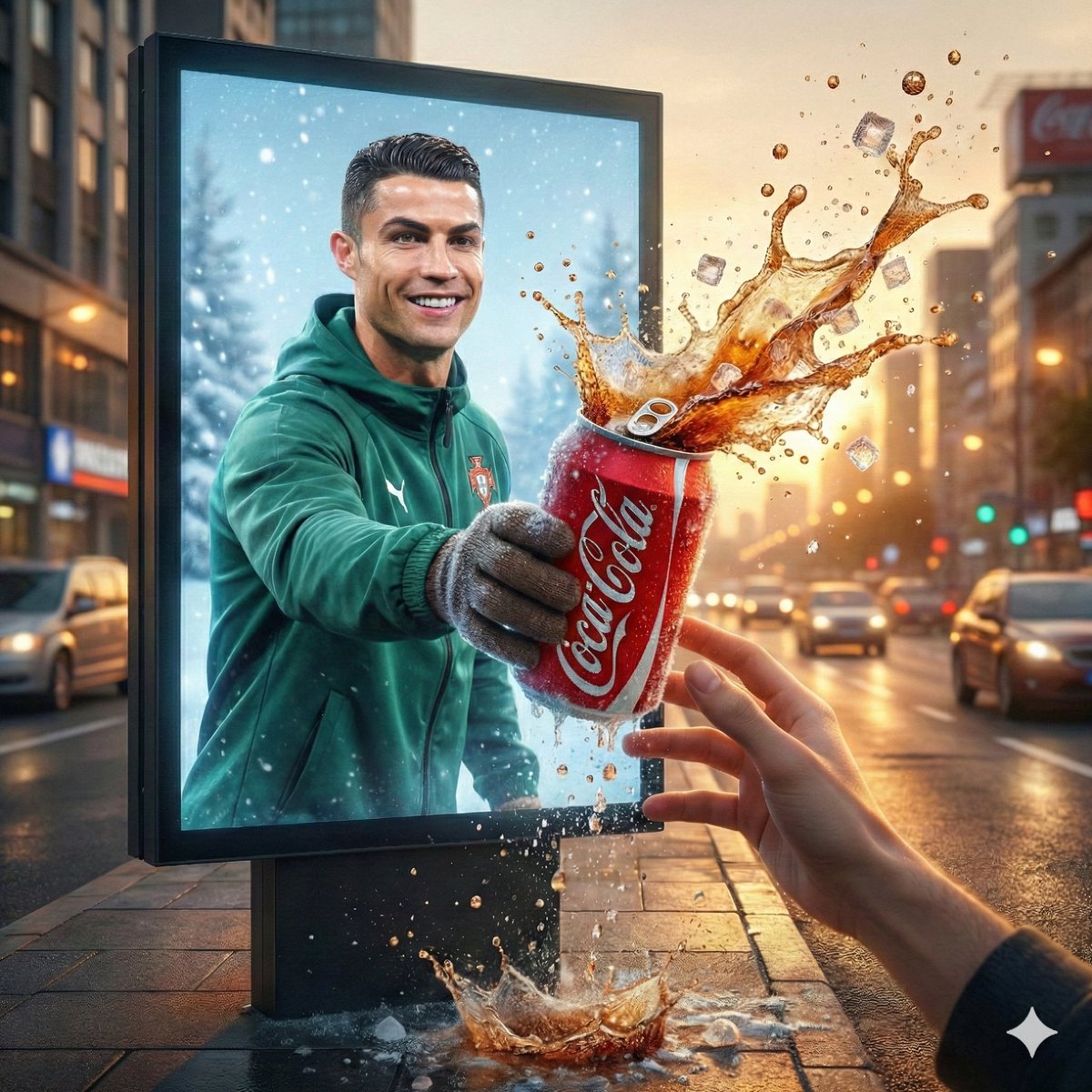 AI Prompt for Surreal Luxury Billboard Advertising