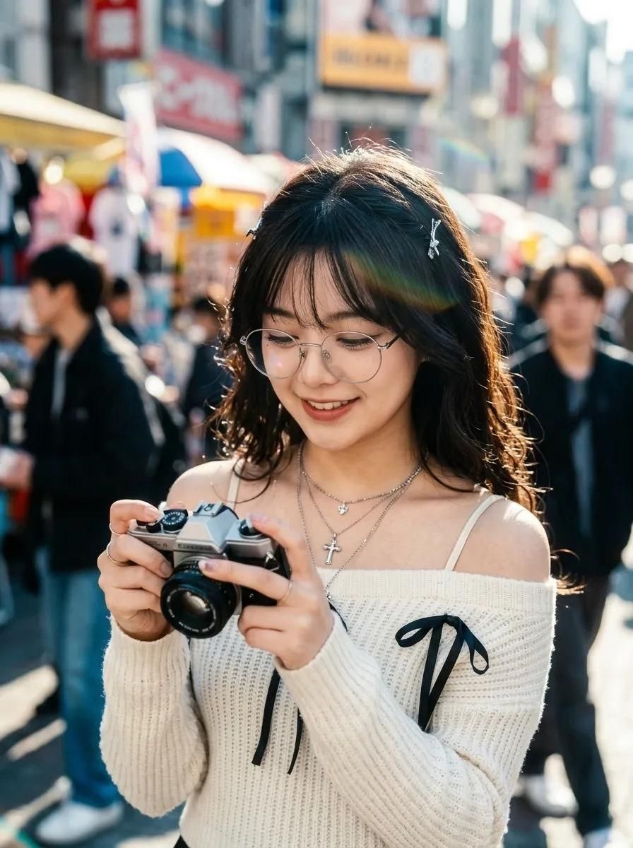 AI Prompt for Tilt-Shift Analog Aesthetic Portraits