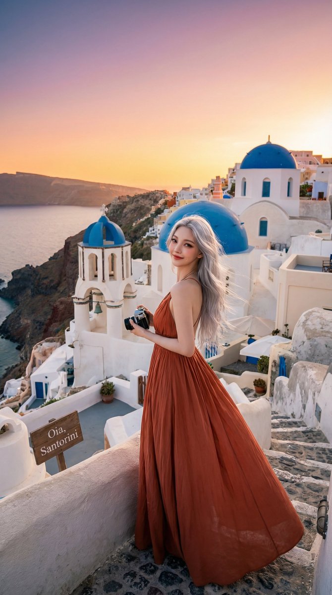 AI Prompt for Travel-Inspiring Photos with Golden Hour Aesthetic
