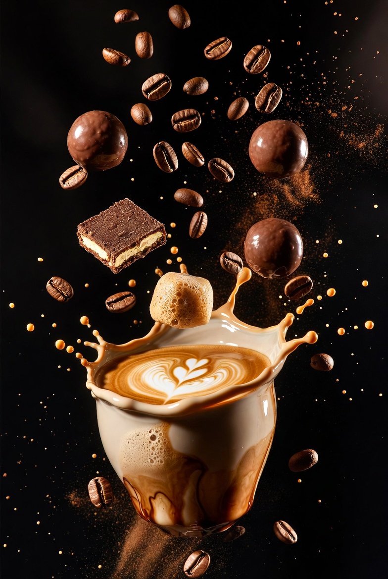 AI Prompt for Ultra-Cinematic Coffee and Chocolate Photography