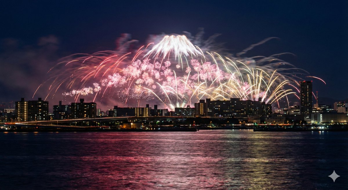 AI Prompt for Ultra-HD Fireworks Photography: Create Cinematic City Nightscapes