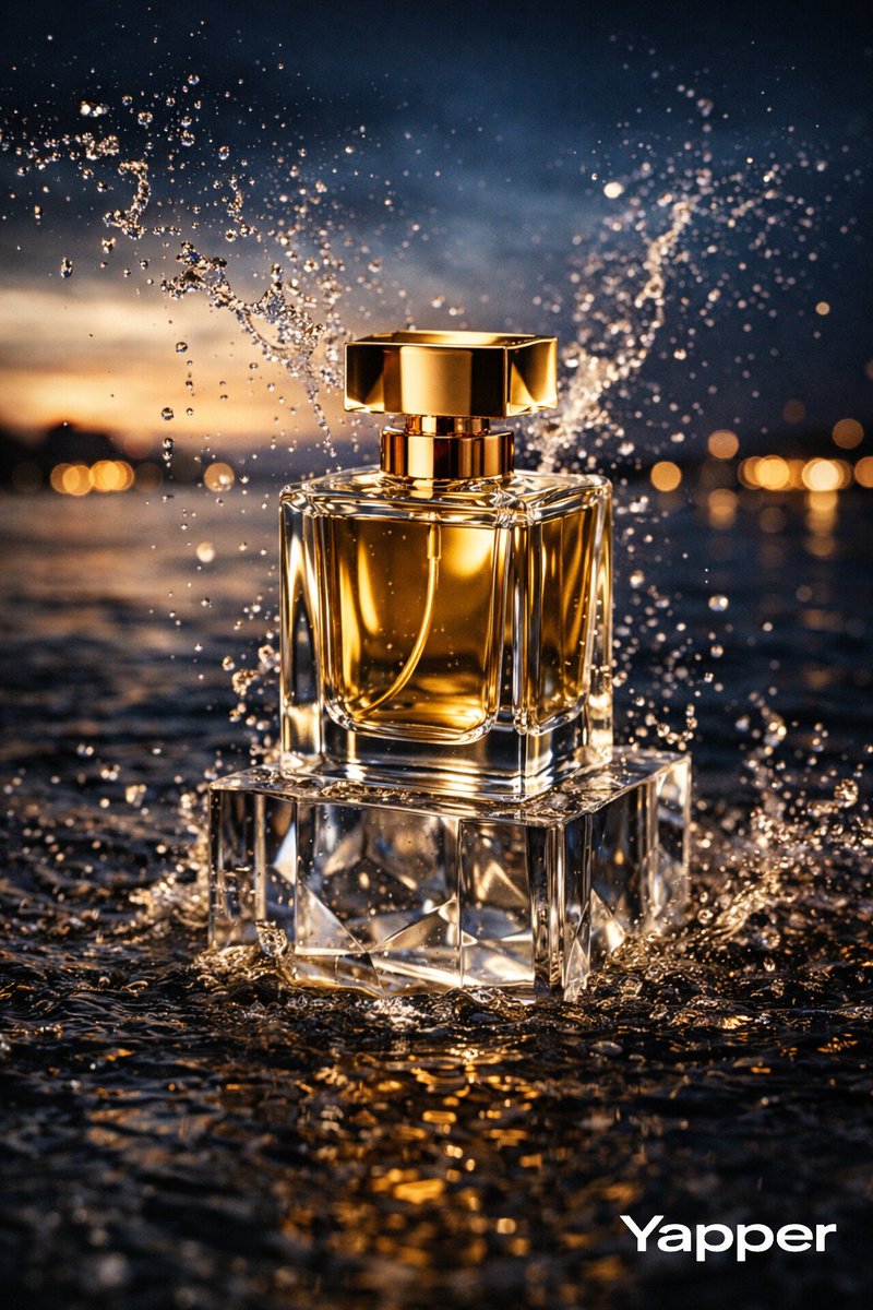AI Prompt for Ultra-Luxurious Perfume Ad with High-End Style