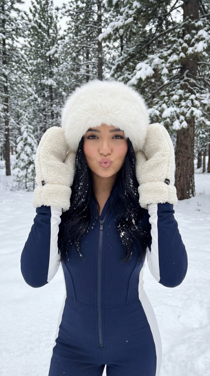 AI Prompt for Ultra-Photorealistic Winter Portrait with Fur Hat