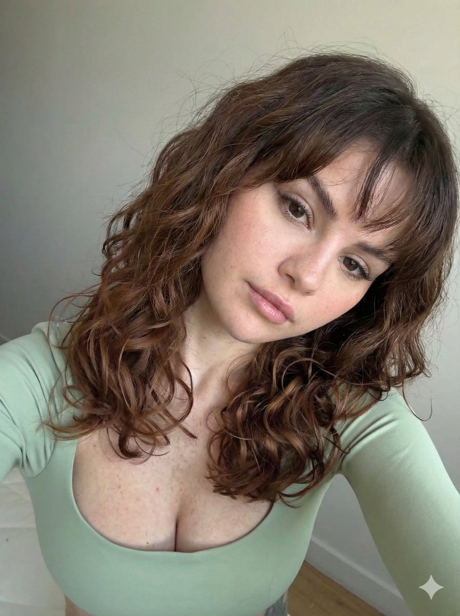 AI Prompt for Ultra-Prominent Auburn Hair Portraits with Freckles