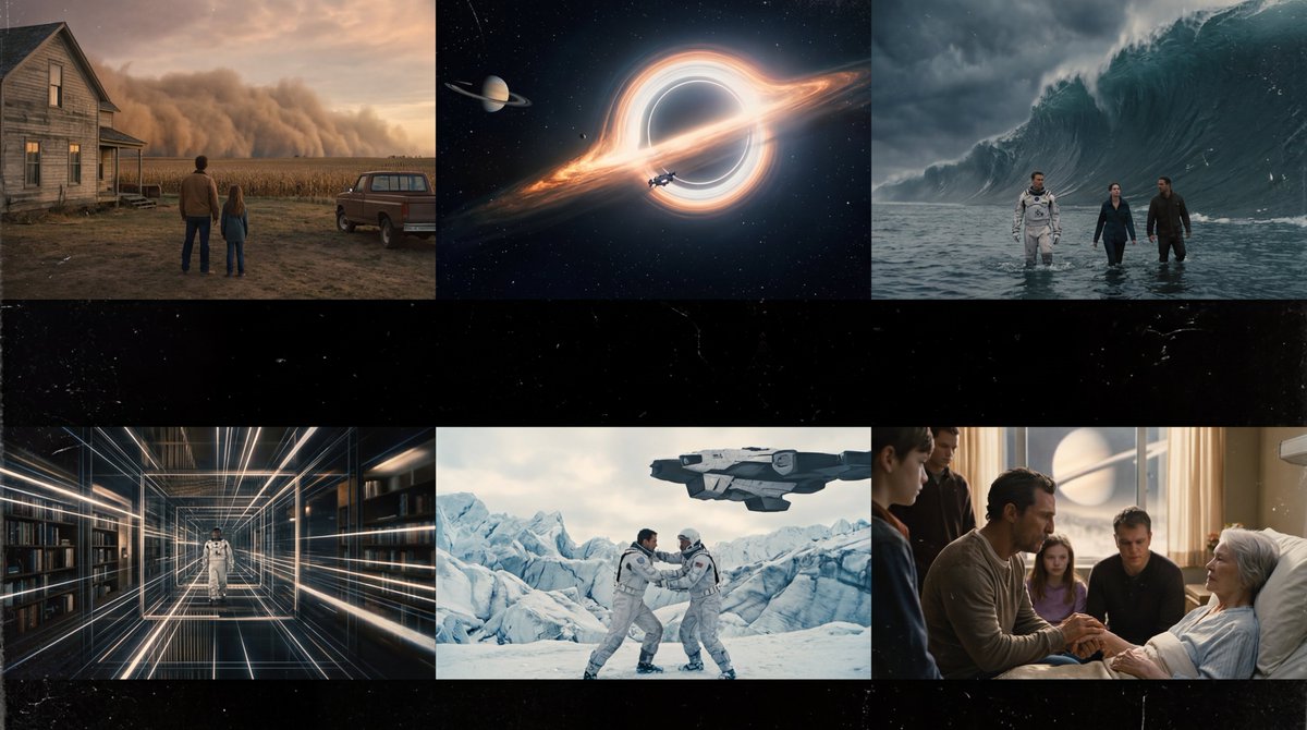 AI Prompt for Ultra-Realistic Cinematic Film Stills in the Style of Interstellar