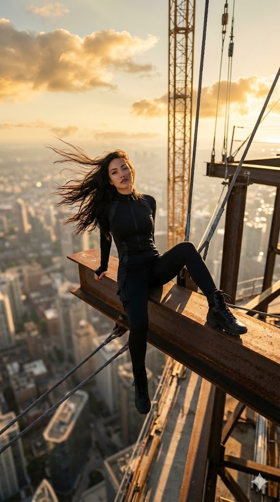 AI Prompt for Ultra-Realistic Cityscape Photography at Sunset