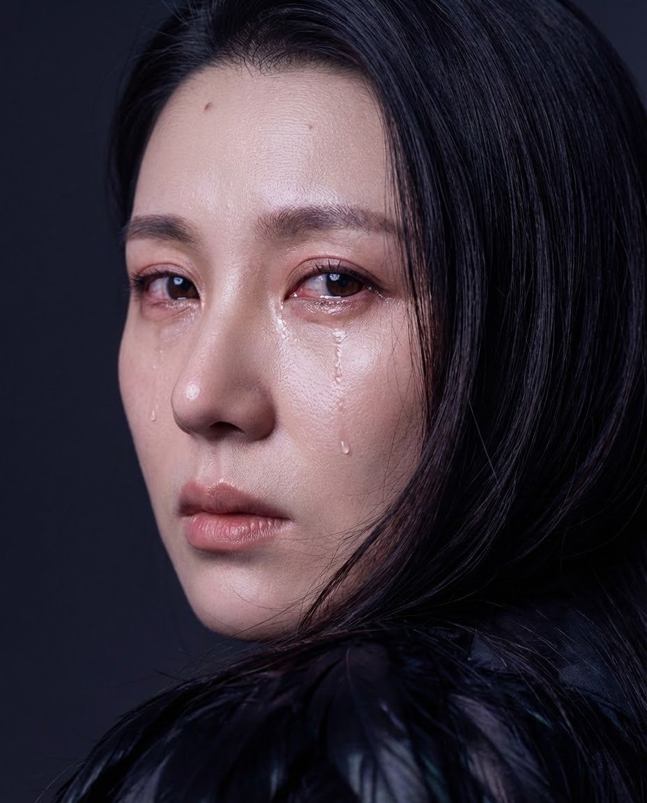 AI Prompt for Ultra-Realistic Crying Woman Portrait in Cinematic Style