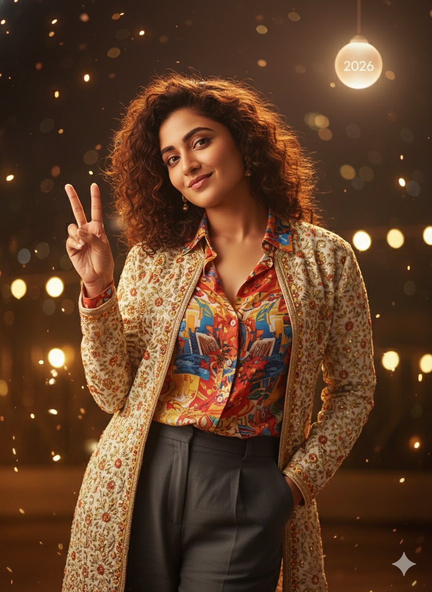 AI Prompt for Ultra Realistic Desi-Inspired Portraits with Festive Night Background