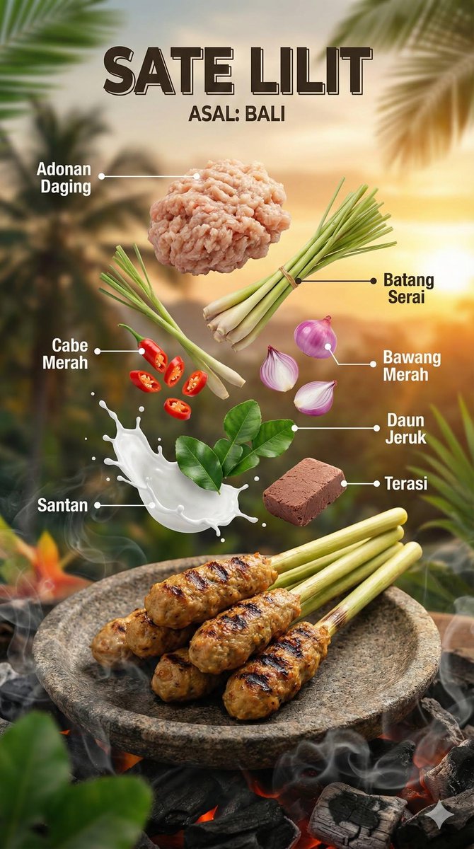 AI Prompt for Ultra-Realistic Food Photography - Cinematic Indonesian Dish