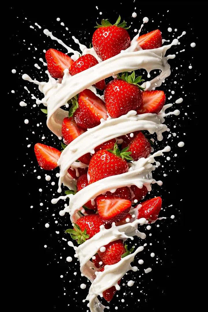 AI Prompt for Ultra-Realistic Food Photography - High-Speed Studio Photography