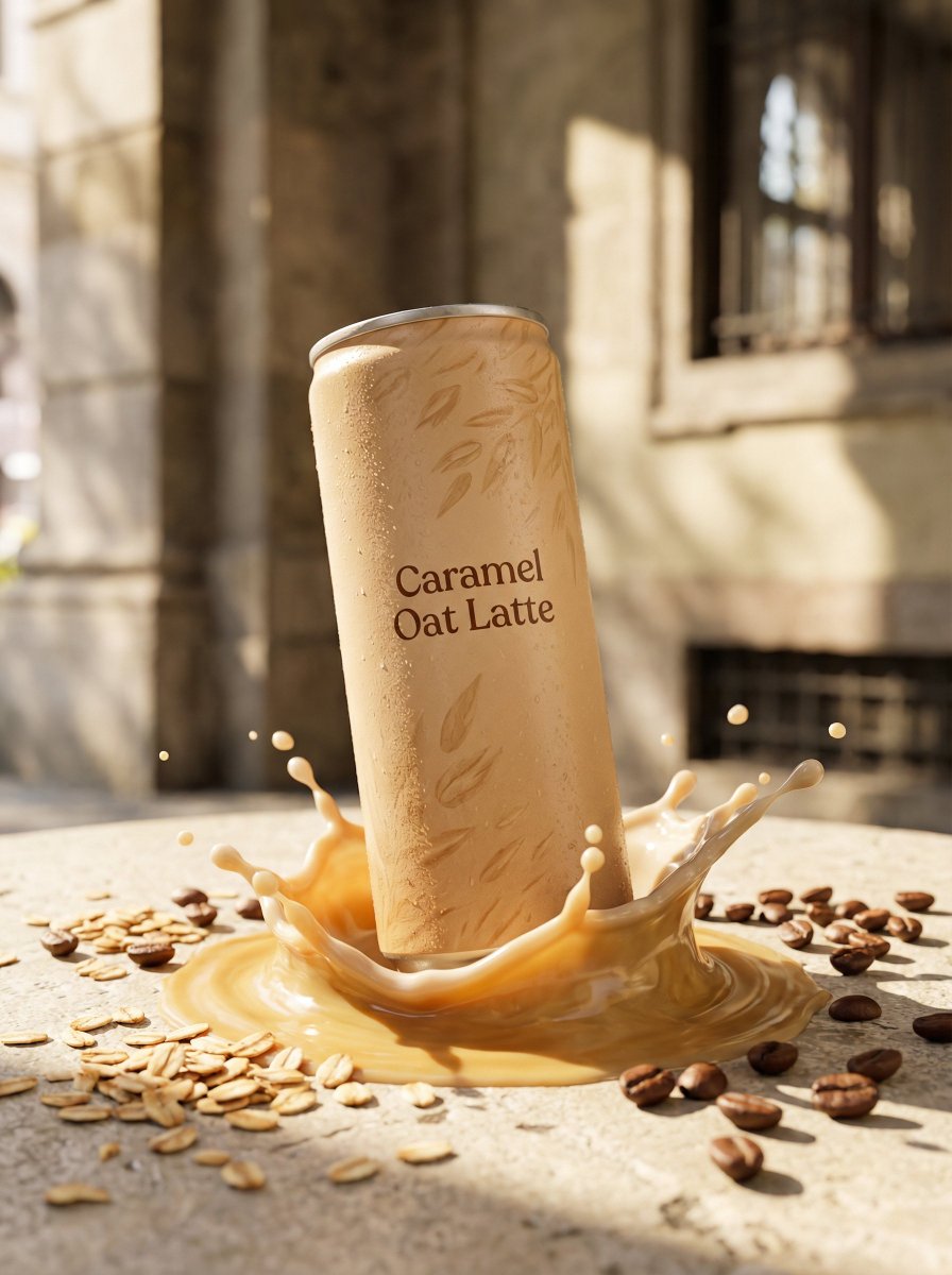 AI Prompt for Ultra-Realistic Food Product Photography with Liquid Action and Cinematic Lighting