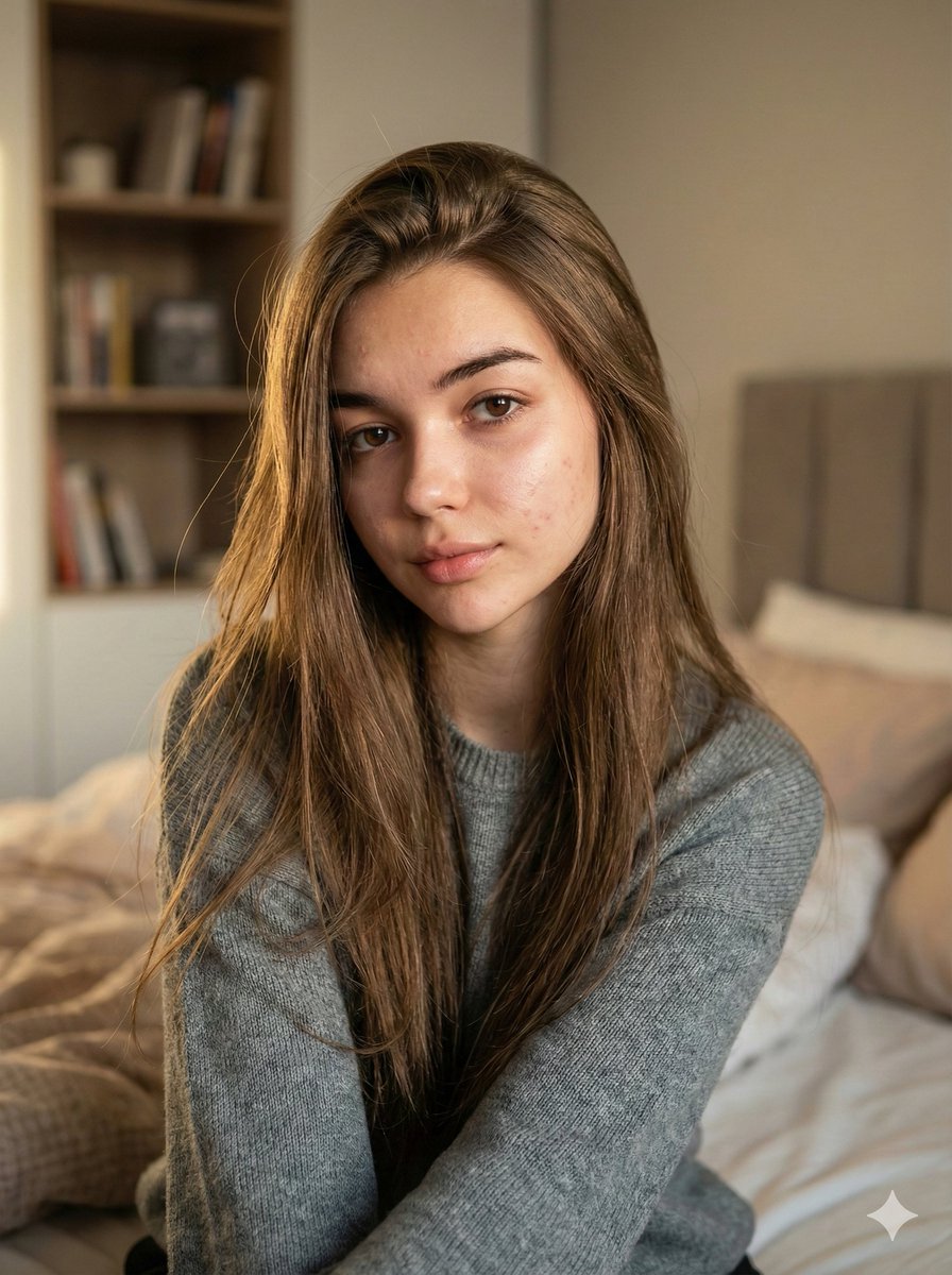 AI Prompt for Ultra-Realistic Indoor Portrait Photography with Professional Camera Settings