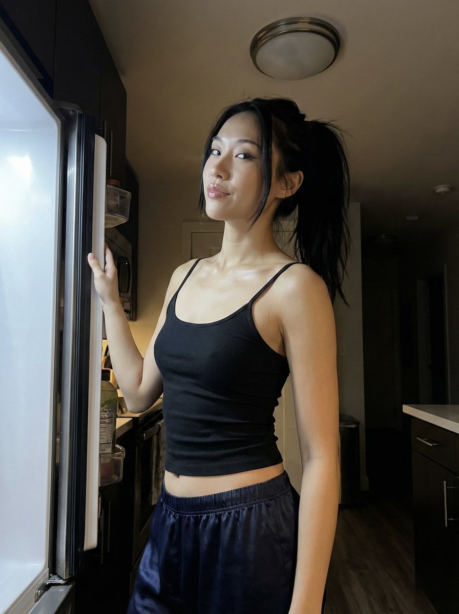AI Prompt for Ultra-Realistic Late Night iPhone Portrait Photography