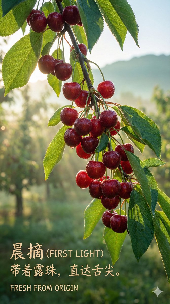 AI Prompt for Ultra-Realistic Luxury Cherry Product Photography