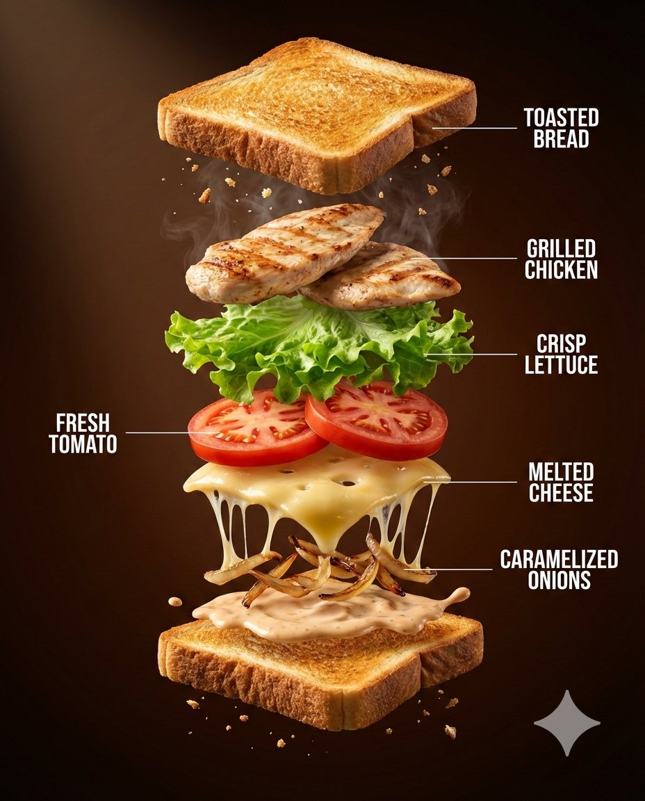 AI Prompt for Ultra-Realistic Luxury Fast Food Photography