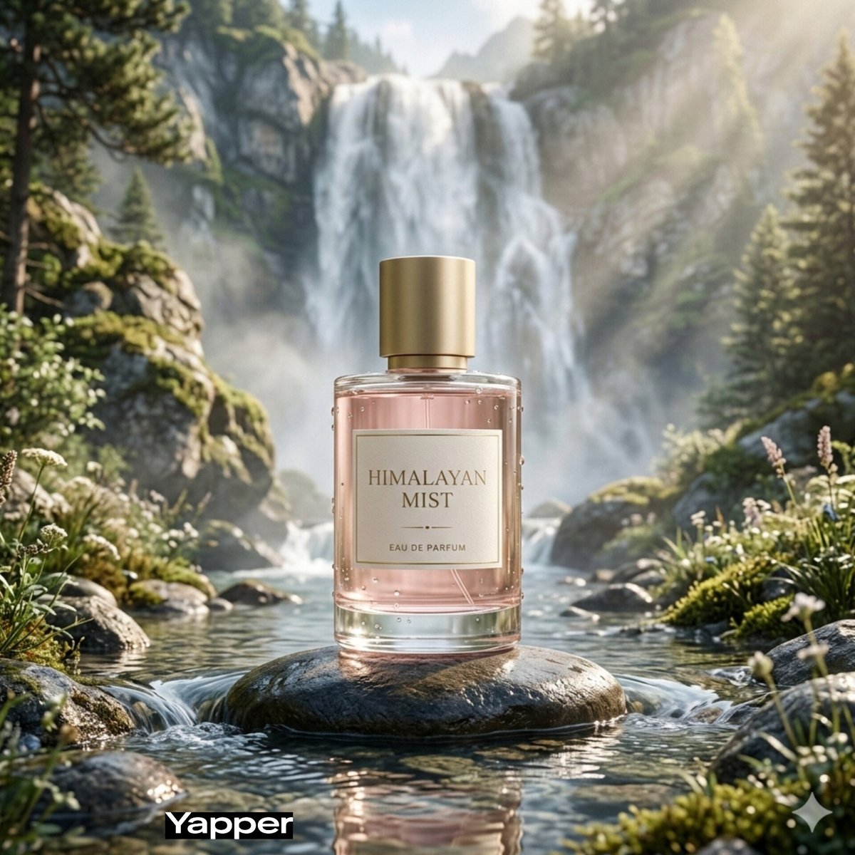 AI Prompt for Ultra-Realistic Luxury Perfume Images in Nature