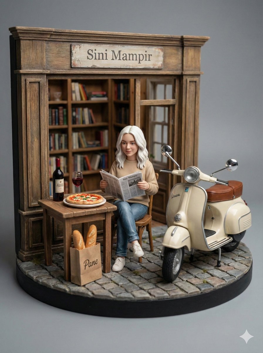 AI Prompt for Ultra-Realistic Macro Diorama Photography
