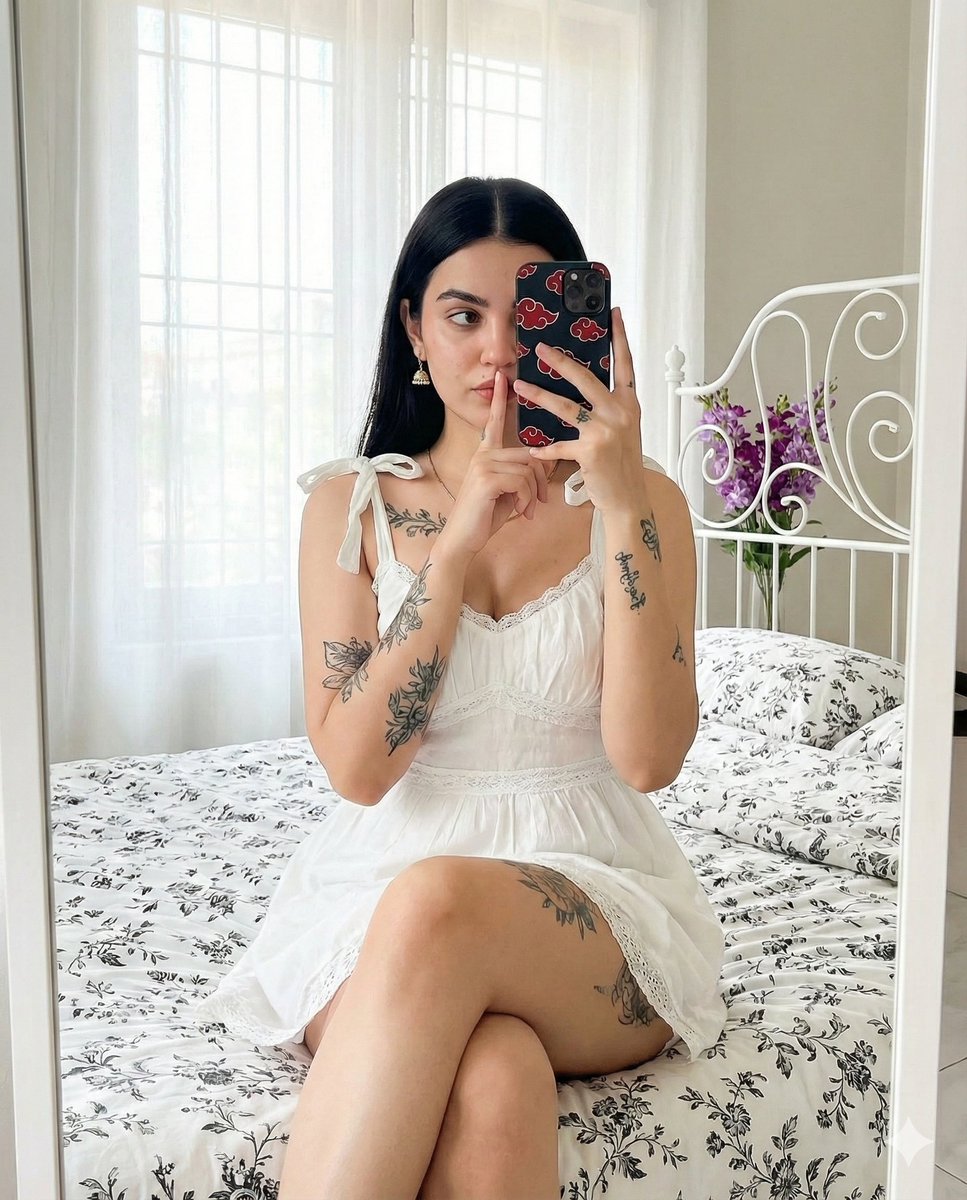 AI Prompt for Ultra-Realistic Mirror Selfie with Akatsuki Phone Case