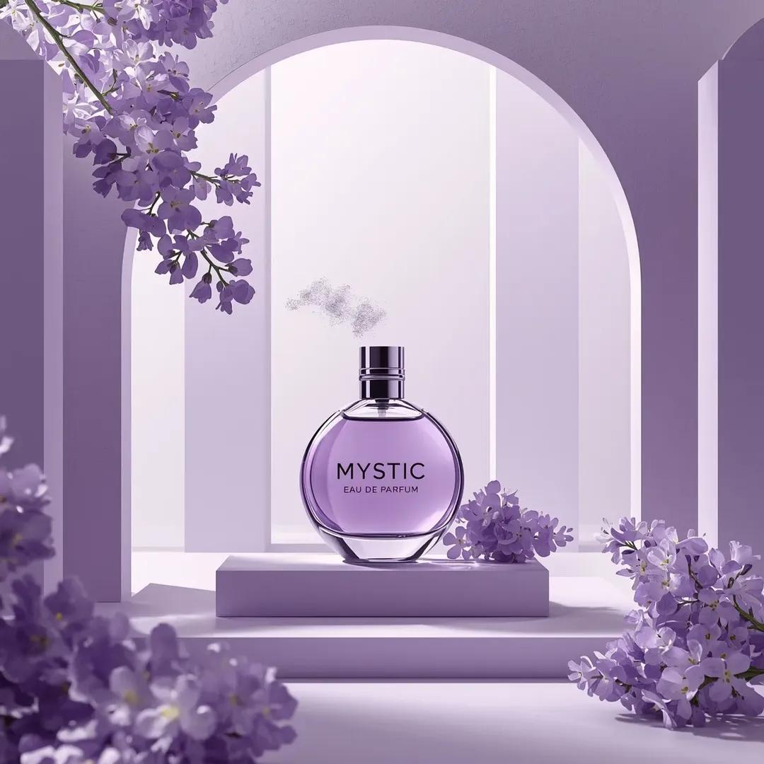 AI Prompt for Ultra-Realistic Perfume Bottle Product Photography