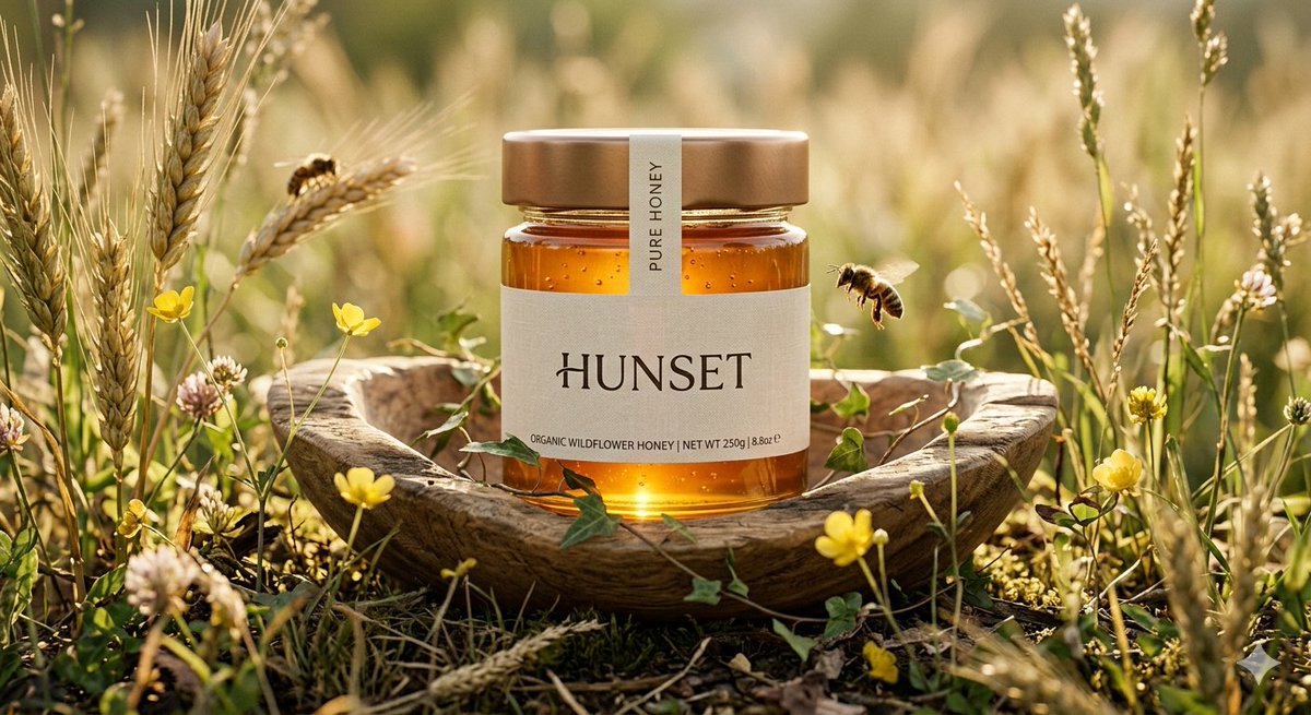 AI Prompt for Ultra-Realistic Premium Honey Ad - Cinematic Macro Photography Scene