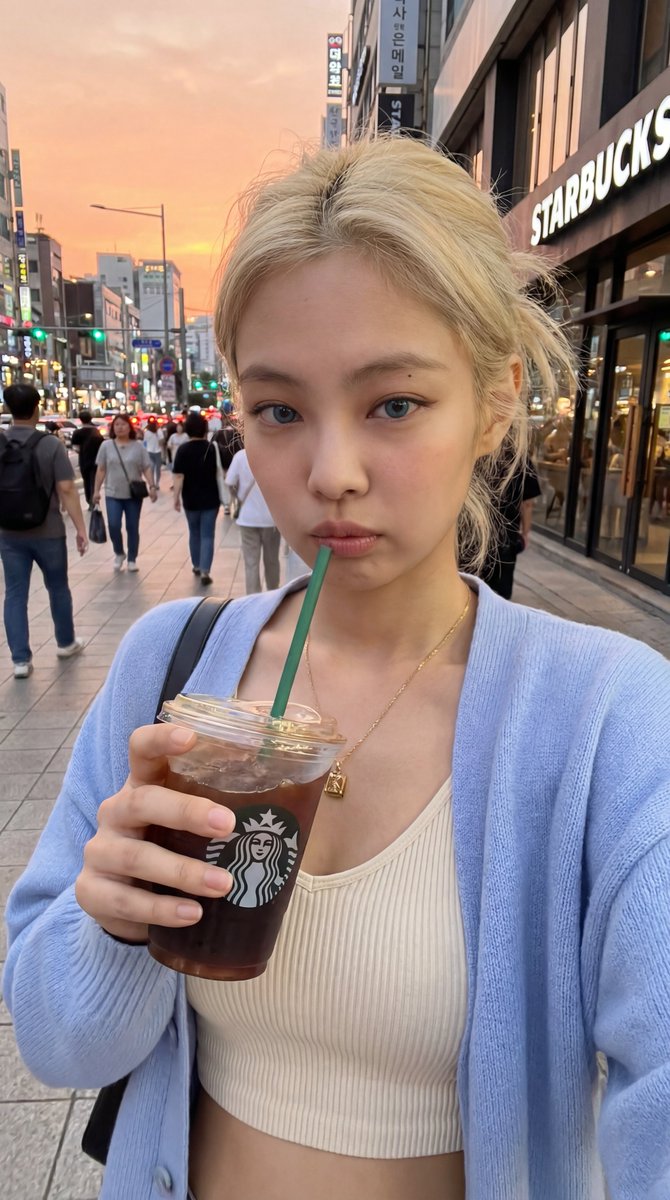 AI Prompt for Ultra-Realistic Seoul Cityscape Selfie with Influencer
