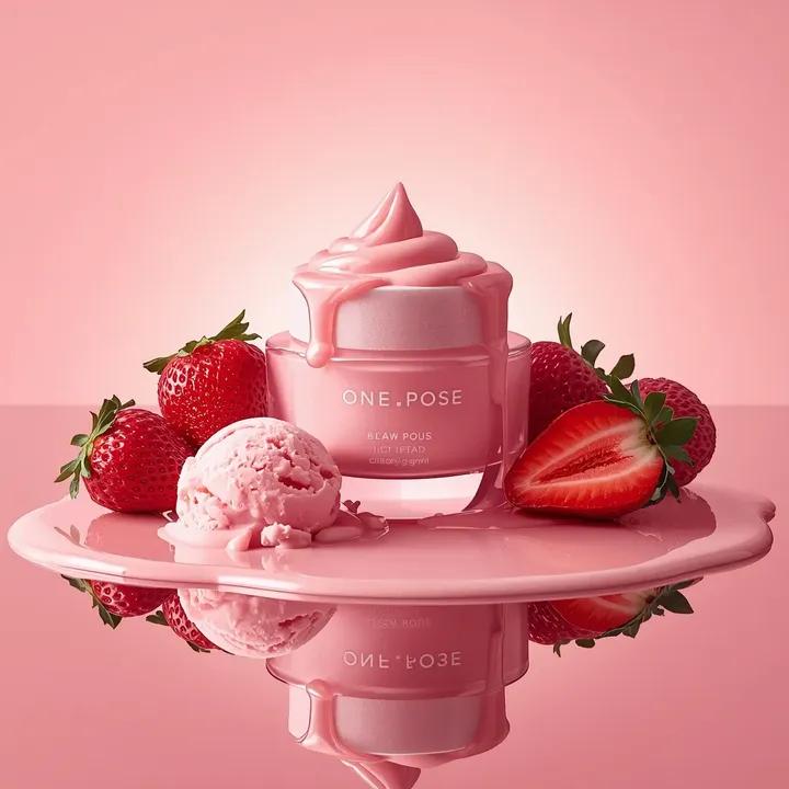 AI Prompt for Ultra-Realistic Skincare Product Images with Luxury & Dessert Aesthetic